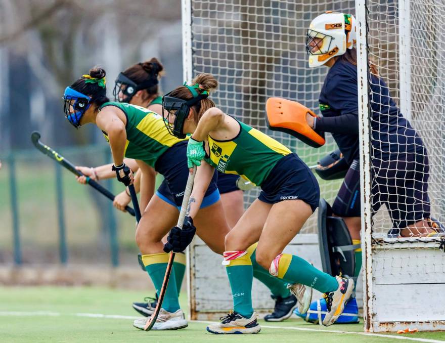 Las Cañas festejó y no se baja de la pelea en hockey femenino